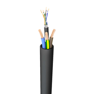 6mm² 3 Core CAT5E EV Cable Black (Cut Length Sold By The Mtr)