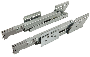 450mm Nova Pro Soft Close Runners 40kg Standard finish
