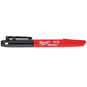 Milwaukee 48223100 Inkzall Jobsite Fine Point Black Marker