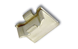 Double Shelf Stud for Raised Strip Bright Zinc