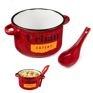 20 oz Campfire Soup Bowl with Spoon