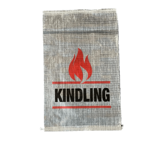 Woven Polypropylene - Printed Transparent Kindling Bags (No Weight) - 41 CM X 66 CM