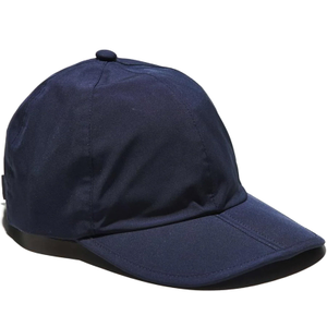 Sealskinz Mens Salle Waterproof Foldable Peak Baseball Cap - One Size / Navy