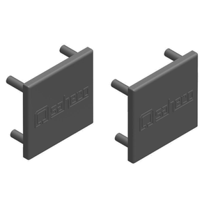 Saheco Star Track End Caps Black