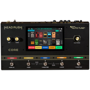HeadRush Core Guitar & Vocal FX Board w/ 7" Touch Display