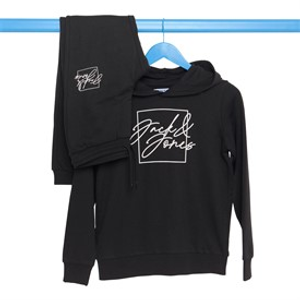 JACK & JONES Boys Multi Tracksuit Black