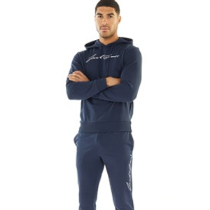 JACK & JONES Mens Jacks Tracksuit Navy Blazer/White