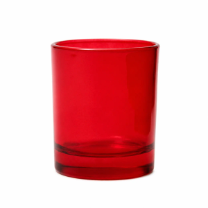 20cl Red Candle Glass - Box of 6