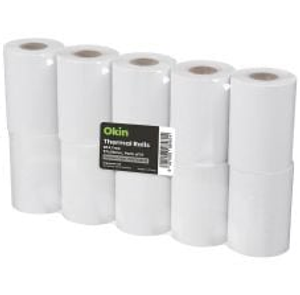 Okin BPA Free Eftpos Thermal Roll 57mm x 38mm - Pack 10