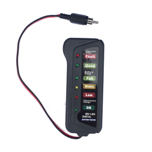 Bait Boat Battery Tester For The Microcat, Technicat 12 Volt, LED with Charger Plug