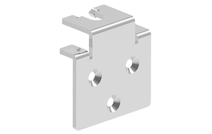 Saheco Hanger Bracket For 18 mm Board Standard finish