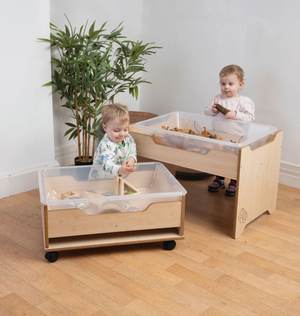 Twoey Indoor Toddler Double Messy Play Unit