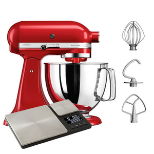 KitchenAid Artisan Mixer 125 Empire Red with FREE Gift