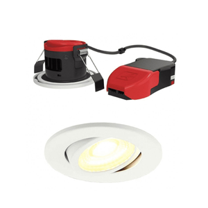 Ansell APRIPG/1/WH Prism Pro CCT Fire Rated Gimbal IP20 - White