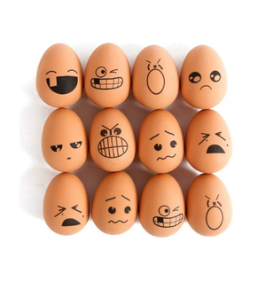 Egg Shaped Bouncy Ball