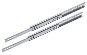 Groove Drawer Runner 17 mm High Groove - Length 424 mm Standard finish
