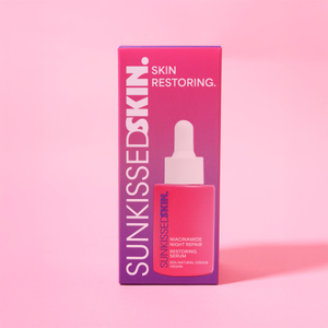 Sunkissed Niacinamide Night Repair Rejuvenating Serum 30ml - enriched with Niacinamide - 95% Natural Formula - Vegan