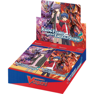 Cardfight!! Vanguard - will+Dress - Raging Flames Against Emerald Storm - Booster Box (16x Packs)