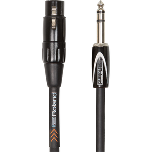 Roland RCC-10-TRXF TRS to XLRF (10ft) Cable