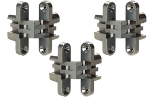 Foldaside Concealed Hinges Nickel Plated