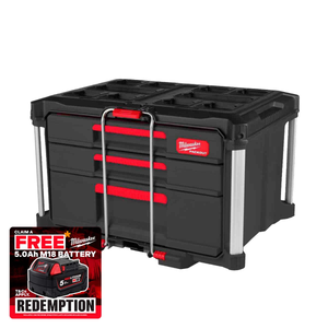 Milwaukee 4932493190 Packout 2 + 1 Drawer Tool Box