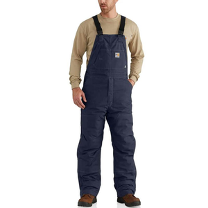 Flame-Resistant Quick Duck Quilt Lined Bib Overall