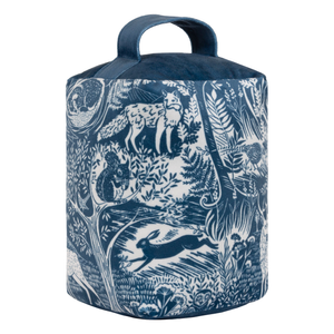 Winter Woods Animal Doorstop Midnight