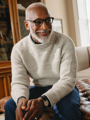 Stone Pure Wool Ribbed Fisherman Jumper