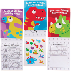 Dinosaur Sticker Activity Books