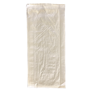 Woven Polypropylene - White Feed/Sand Bag - (37 CM +10 CM) x 80 CM