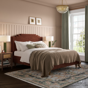 Wooster Natural Bed, Natural, Double