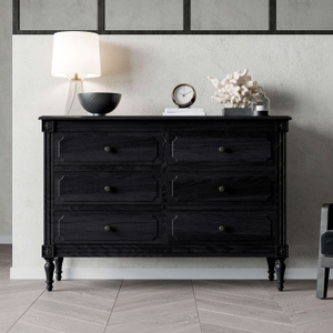 Casterton Ivory 6 Drawer Wide Chest