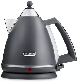 De'Longhi KBX3016.GY Jug Kettle with Anti-scale Filter Argento 3000w Grey
