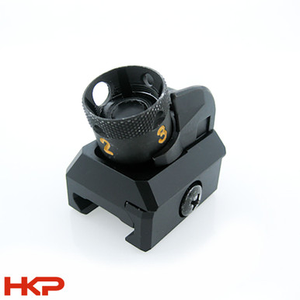 HK416, HK417, MR556, MR762 Rear Diopter Sight