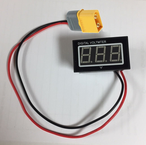 Bait Boat Battery Tester For The Lake Reaper Bait Boats, 6 Volt, Digital, LED with XT60 Male Connector