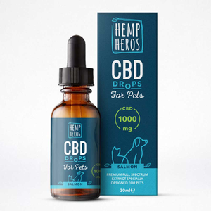 HEMP HEROS Big Paws 1000mg Drops, 30ml