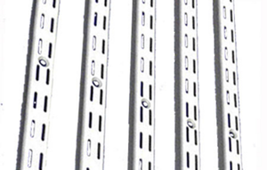 Twin Slot Upright 710 mm Standard finish
