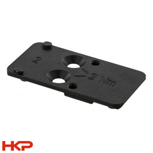 HK VP9 Optic Plate #2 - Trijicon RMR, Holosun Swampfox - Red Dot Pistol Mount