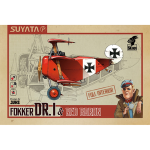 Suyata SYSK001 Fokker Dr I & Red Baron  Model Kit