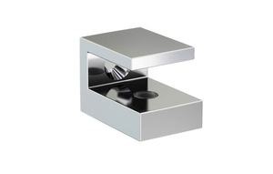 Glass Shelf Support to Suit 6-11 mm Glass Satin Nickel Plate