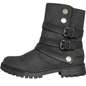 Blowfish Womens Malibu Radiki Boots Black Willow