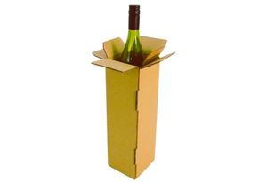 Double Wall Cardboard Bottle Boxes - 360 x 105 x 102mm - 20 Boxes