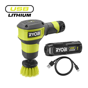 4V USB Lithium™ Cordless Scrubber (1x 4V 2.0Ah)