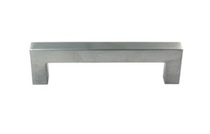 Stainless Steel Square Pull Handle 141 mm Satin Stainless Steel