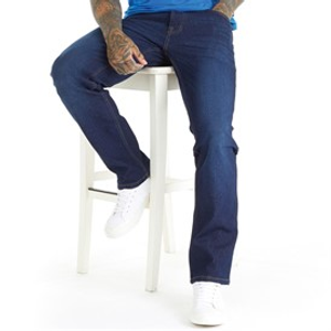 Bench Mens Stuart Straight Fit Jeans Black