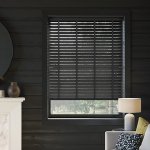 Ecowood Deluxe, True Black Satin - Venetian Blind