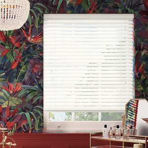 Ecowood, Snow White Fine Grain - Venetian Blind