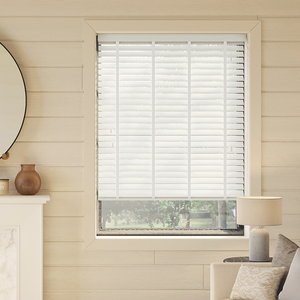 Ecowood Deluxe, Snow White Fine Grain - Venetian Blind