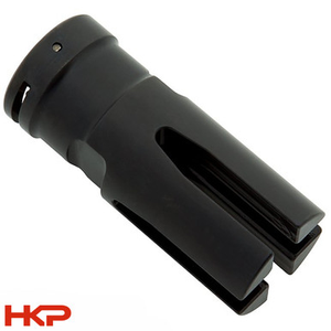 Micro Flash Hider - 4 Prong - Threaded 15x1 RH - 5.56 / .223 - 7.62x51 / .308