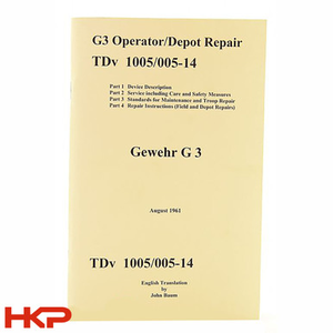 HK G3 Operator Depot Level Repair Manual